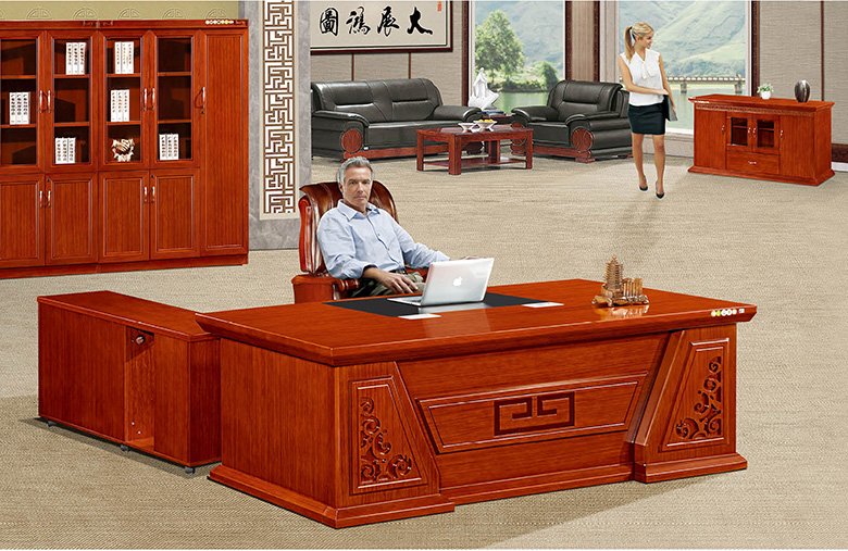 新中式办公班台